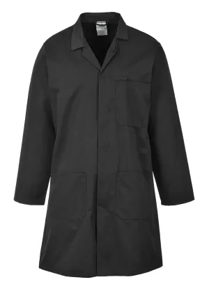 Portwest 2852 Standaard Stof- of labojas Zwart voorkant