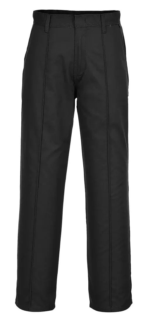 Portwest 2885 Preston Broek Zwart voorkant