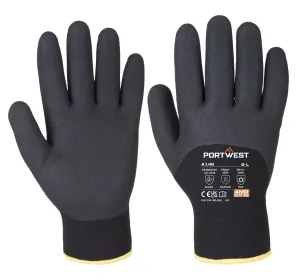 Portwest A146 Artic Winterhandschoen Zwart voorkant
