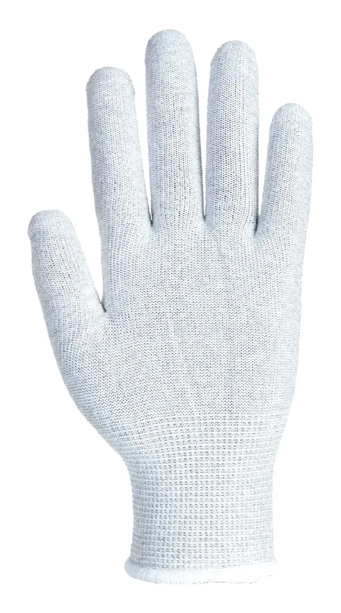 Portwest A197 Antistatische Handschoenen Grijs voorkant