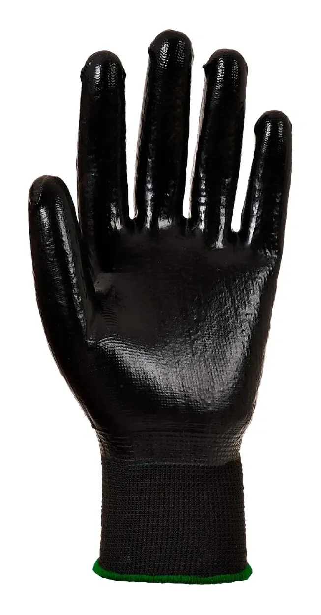 Portwest A315 All-Flex Grip Handschoen Zwart voorkant