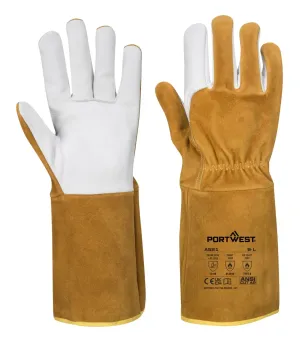 Portwest A521 TIG Ultra Lashandschoen Bruin voorkant