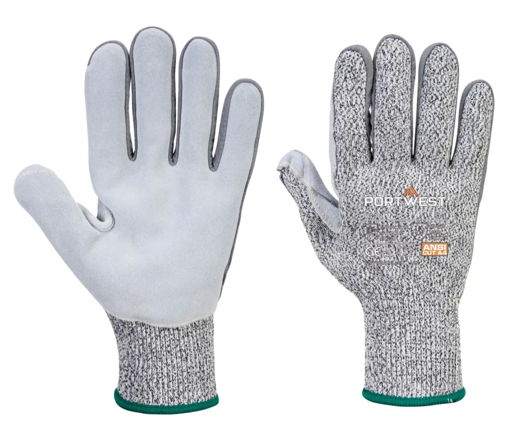 Portwest A630 Razor - Lite Handschoen Grijs voorkant