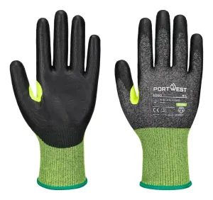 Portwest A660 CS Cut E18 PU Zwart voorkant