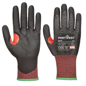 Portwest A670 CS Cut F13 PU Zwart voorkant