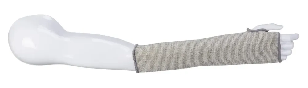 Portwest A689 14 inch (35cm) Snijbestendige Mouw Grijs voorkant