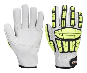 Portwest A745 Impact Pro Cut Handschoen Grijs voorkant