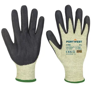 Portwest A780 Arc Grip handschoen Groen/zwart voorkant