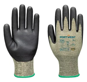 Portwest A784 Arc Grip 18C Niveau 1 Handschoen Groen/zwart voorkant