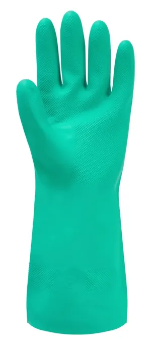 Portwest A810 Nitrosafe Chemische Handschoen Groen voorkant