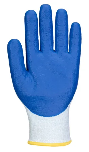 Portwest AP74 FD snijbestendige C13 Nitril Handschoen Blauw voorkant