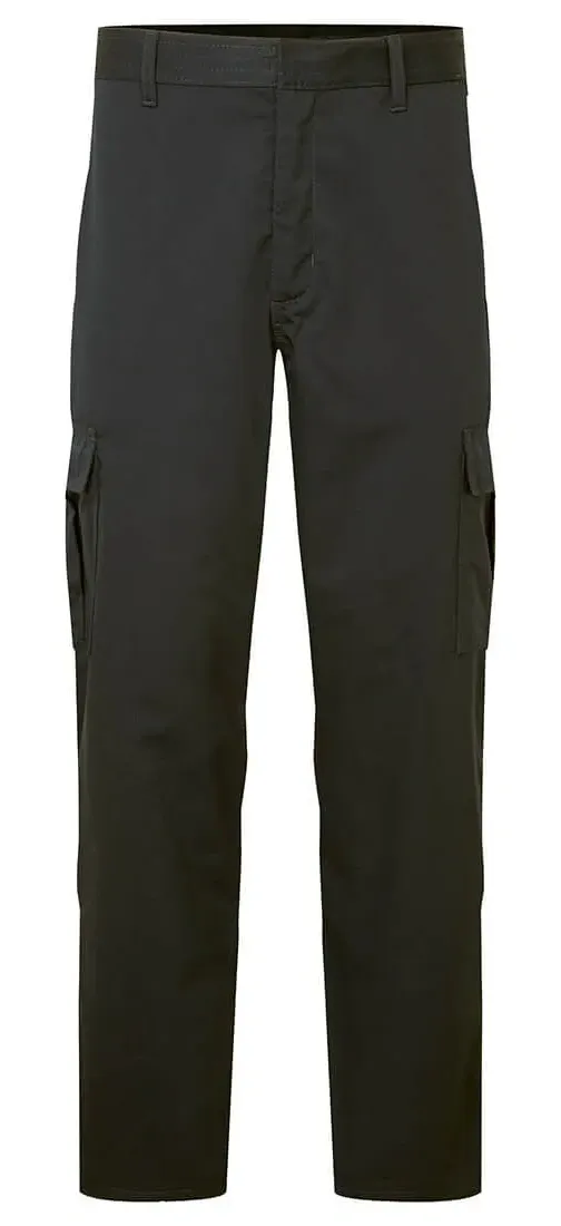 Portwest AS12 Anti-statische ESD broek voor dames Zwart voorkant