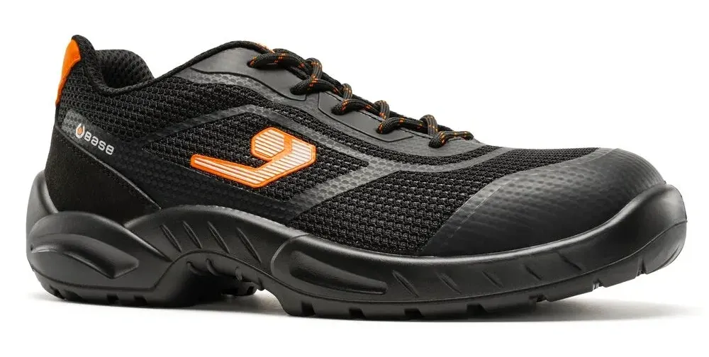 Base Protection Lumiar S1PS LG SC FO SR Zwart/Oranje voorkant