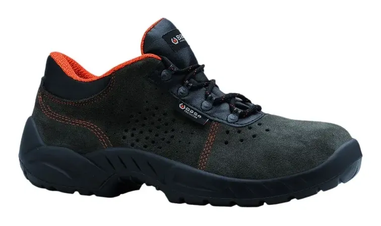 Base Protection Opera S1P SRC Grijs/oranje voorkant