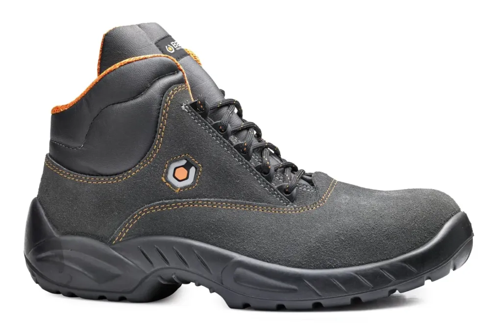 Base Protection Victoria S1P SRC Grijs/oranje voorkant