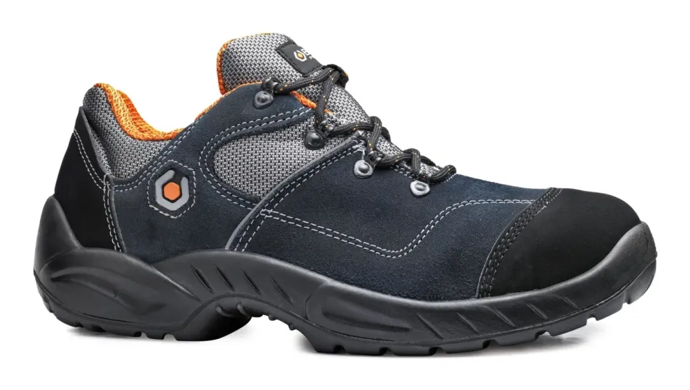 Base Protection Garibaldi S1 PS LG FO SR Blauw/oranje voorkant