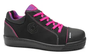 Base Protection Margot Shoe S3 SRC Zwart/Fuchsia voorkant