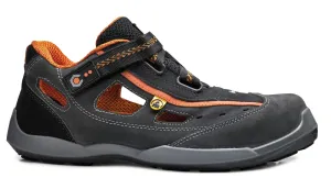 Base Protection Aerobic S1 PS FO SR ESD Grijs/oranje voorkant