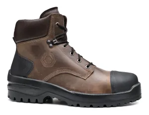 Base Protection Bison Top S3L HRO CI HI LG FO SR Bruin/zwart voorkant
