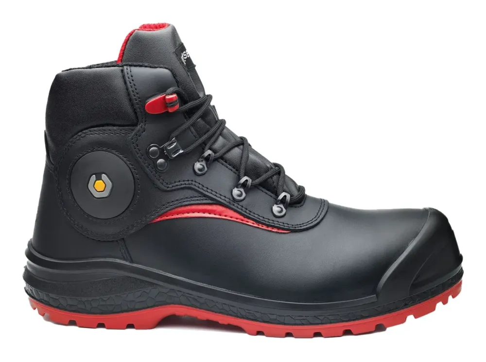 Base Protection Be-Stone S3 HI CI SC AN CR LG HRO FO SR Zwart/rood voorkant