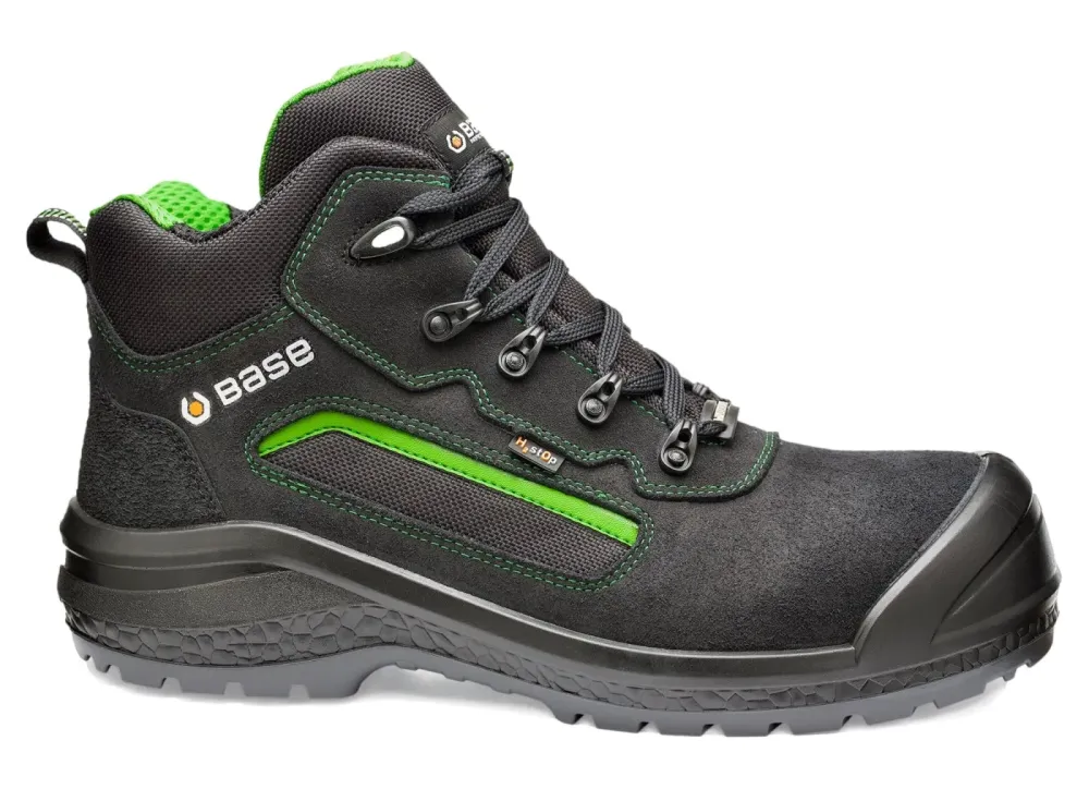 Base Protection Be-Powerful Top S7S CI SC LG FO SR Zwart/groen voorkant