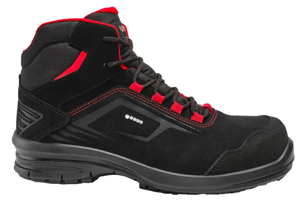 Base Protection Dione Top S3L Zwart/rood voorkant