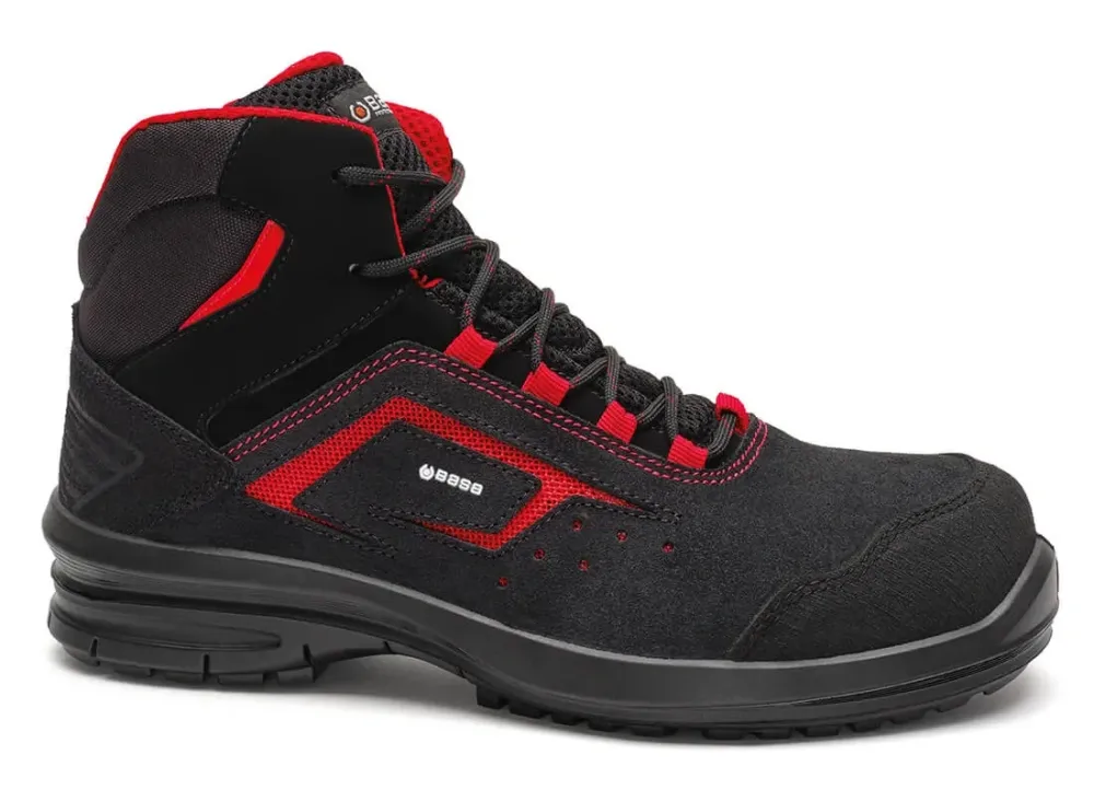 Base Protection ERIS TOP S1PL Zwart/rood voorkant