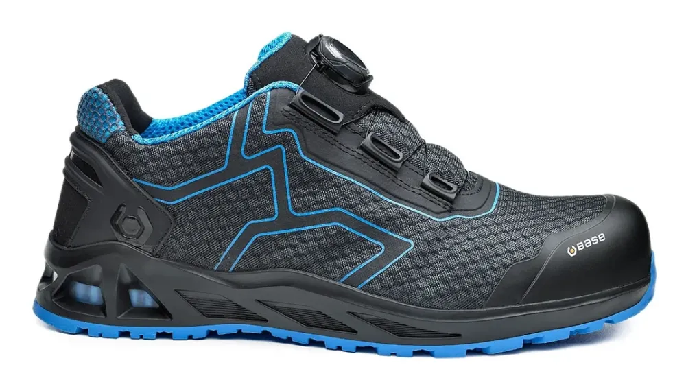 Base Protection K-Jump/ K-Trek/ K-Rush S1 PS SC HRO FO SR Zwart/blauw voorkant