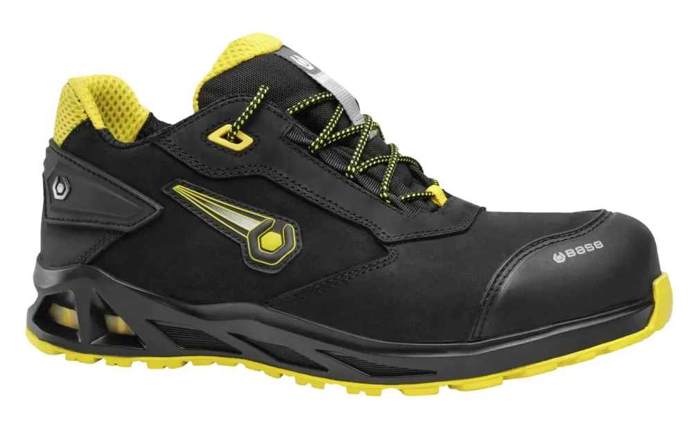 Base Protection K-Hurry / K-Boogie S3 Zwart/Geel voorkant