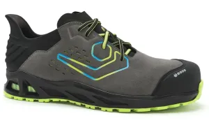 Base Protection K-Twirl S1PS ESD HRO CI FO SR Grijs/Groen voorkant