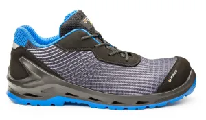 Base Protection I-Cyber Shoe S1P ESD SRC Zwart/blauw voorkant