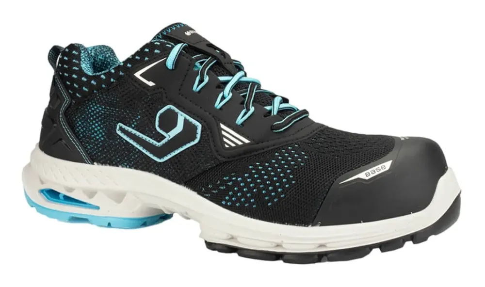 Base Protection Sydney S1PS ESD LG SC FO SR Zwart/blauw voorkant