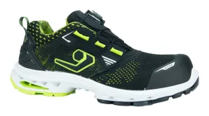Base Protection Stockholm S1PS SC LG FO SR Zwart/groen voorkant