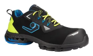 Base Protection Athens S3S SC LG FO SR Zwart/groen voorkant