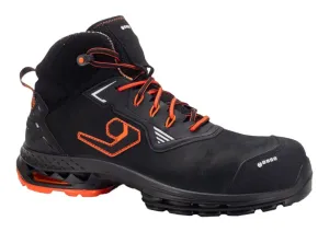 Base Protection Dublin S3S ESD CI LG FO SR Zwart/Oranje voorkant