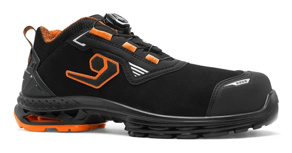 Base Protection Instanbul S3S ESD LG FO SR Zwart/Oranje voorkant