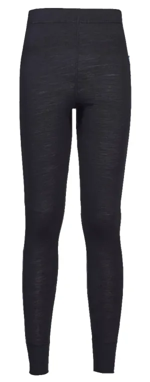 Portwest B181 Marinowol legging Zwart voorkant