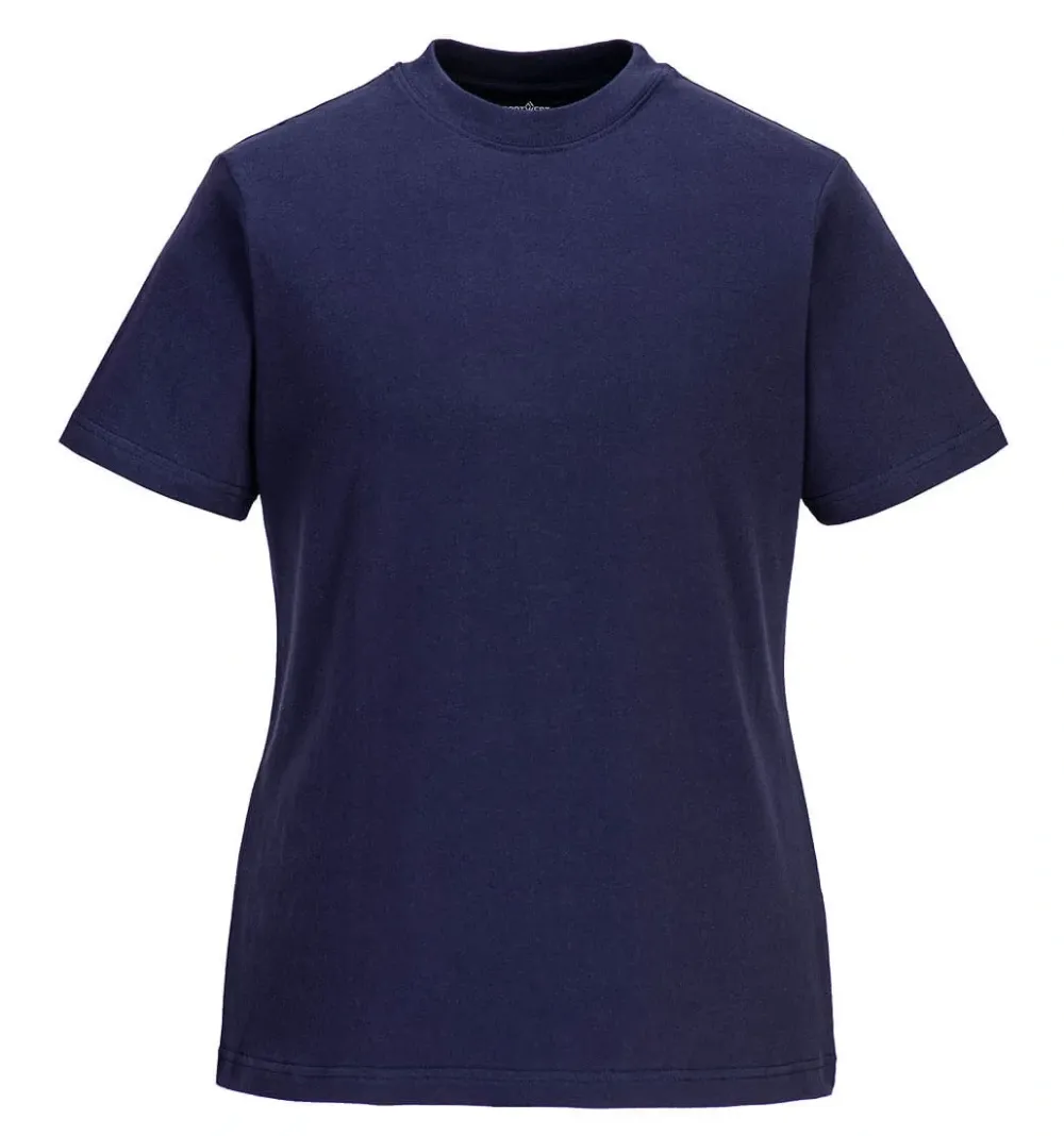 Portwest B192 Dames T-shirt Marine voorkant