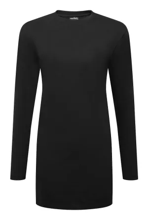 Portwest B194 Katoenen Relaxed Fit T-shirt L/M voor dames Zwart voorkant