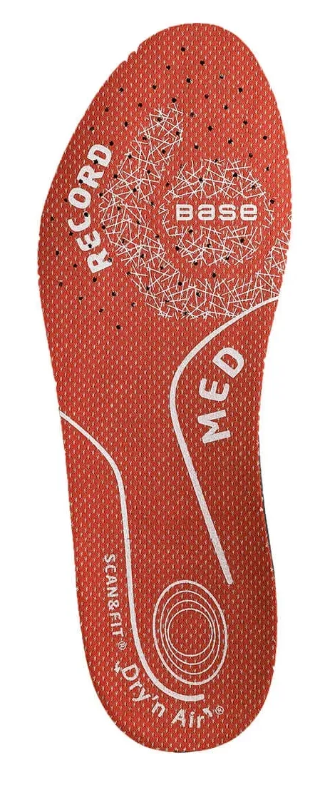 Base Protection Dry'n Air Scan&Fit Record - Med Rood voorkant