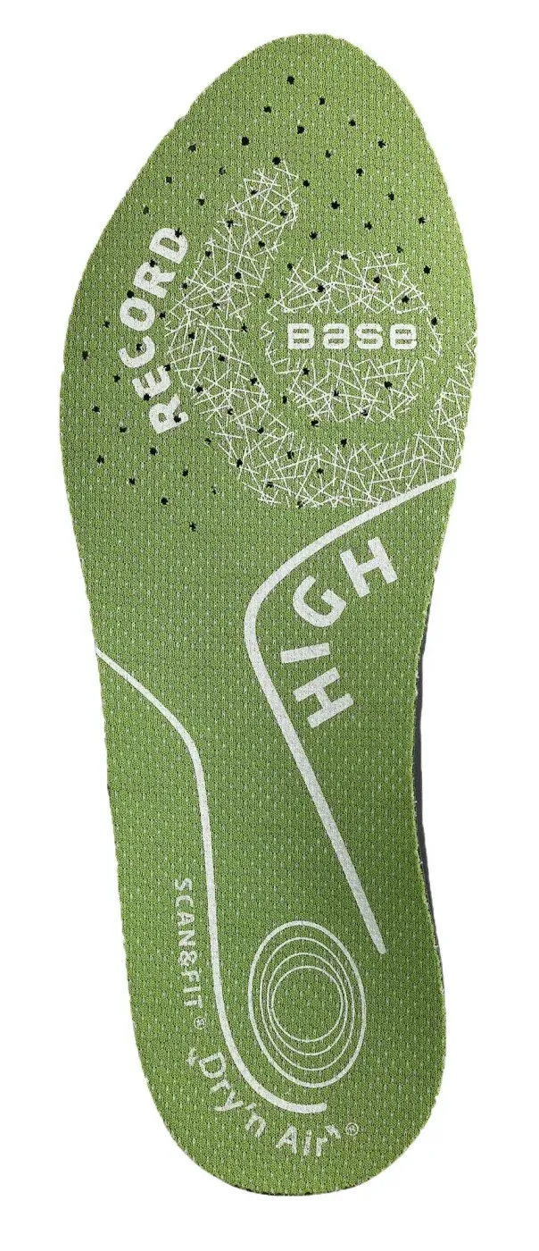 Base Protection Dry'n Air Scan&Fit Record -High Groen voorkant