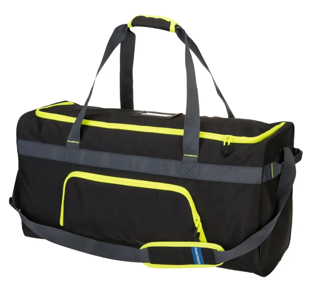 Portwest B960 60L Duffle Tas Zwart voorkant