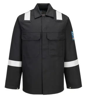 Portwest BZ13 Bizweld Iona-jack Zwart voorkant