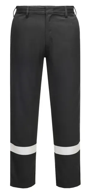 Portwest BZ14 Bizweld Iona broek Zwart voorkant