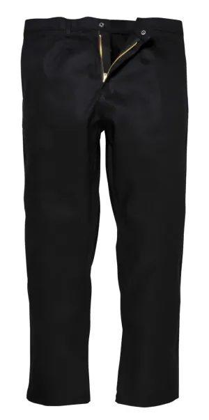 Portwest BZ30 Bizweld Broek Zwart voorkant