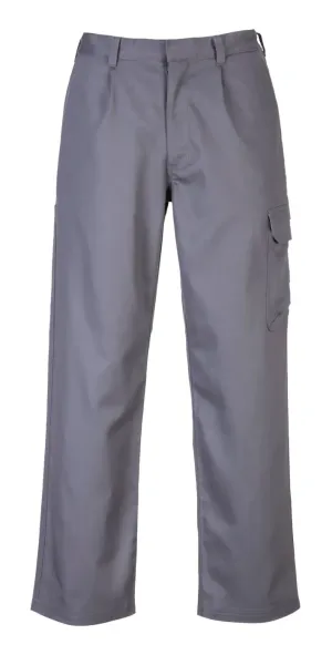 Portwest BZ31 Bizweld FR Cargo Broek Grijs voorkant