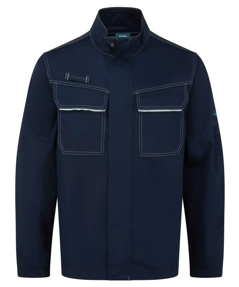 Portwest BZ739 Bizweld FR Jas Donker marine voorkant