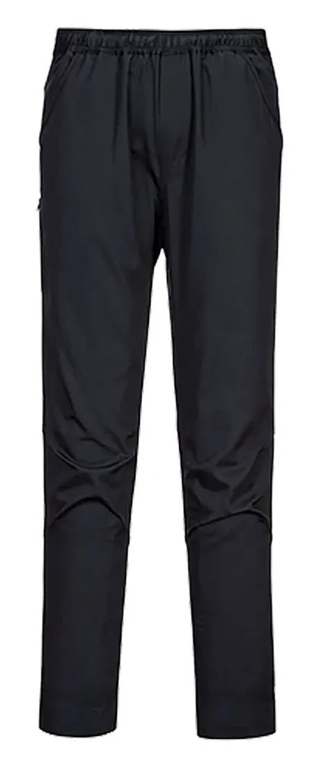 Portwest C072 Chef's MeshAir Pro Surrey Broek Zwart voorkant