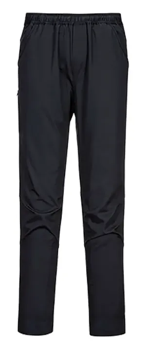 Portwest C072 Chef's MeshAir Pro Surrey Broek Zwart voorkant