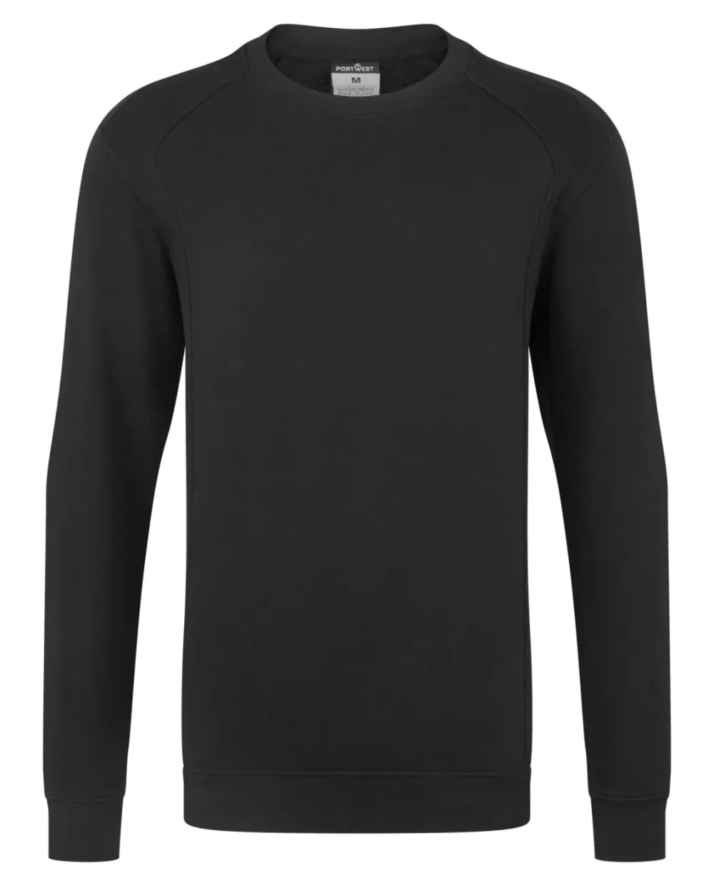 Portwest CD813 WX2 Sweatshirt Zwart voorkant